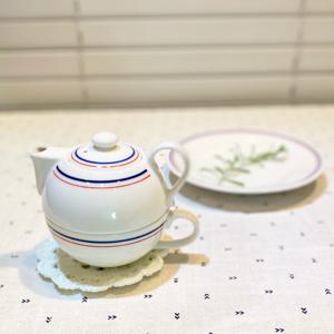 마린더블라인 핸드페인팅 원 티포원