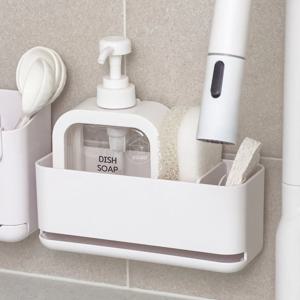 칸칸 싱크대 수세미 거치대 정리 건조 받침대 주방세제