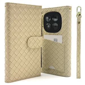 샤오미포코M8 케이스 폴리오 지퍼형 카드수납 지갑 가죽 다이어리