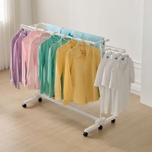 White 이동접이식 이불건조대 (행거와 빨래건조대 겸용)