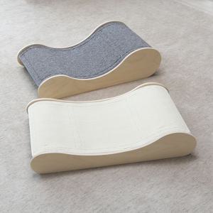 고양이 원목 웨이브 카페트 스크래쳐