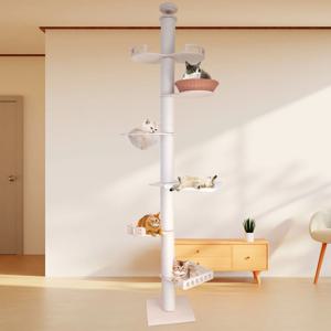 다층 캣폴 스크래쳐 기둥 캣타워