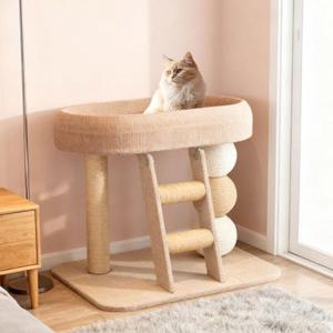 트랙 라운드볼 스크래쳐 고양이 캣타워