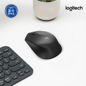 로지텍코리아 공식 M331 무소음 무선마우스 블랙