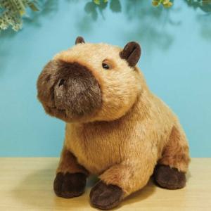 플러피애니멀 카피바라 M사이즈 애착 동물 인형