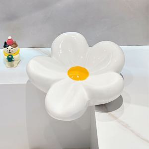[해외] 귀여운 플라워 물빠짐 비누받침 비누 케이스 홀더 거치대 인테리어 소품