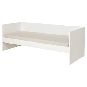 비할스+반나레이드 데이베드+매트리스 화이트 매우단단함 싱글 80x200cm