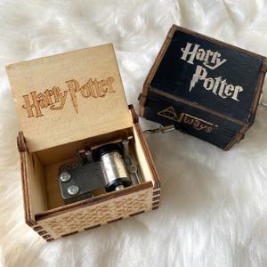 해리포터 미니 수동 오르골 우드 굿즈 3color