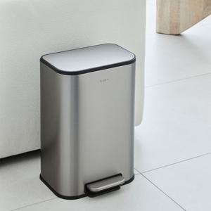 시그니처 페달 휴지통 12L 주방 거실 화장실 쓰레기통