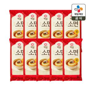 백설 국수 소면 900g x10개
