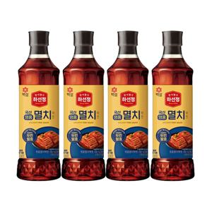 하선정 국산명품 멸치액젓 1kg x4개