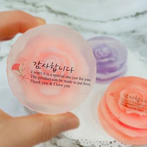 카네이션 장미 비누만들기 키트 DIY 체험키트  선물 비누꽃 3개 개별포장
