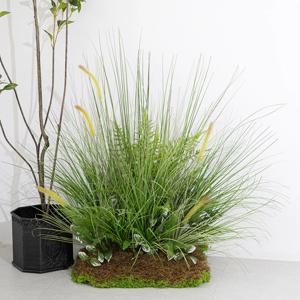 네츄럴 뉴그라스 조화 조경 플랜테리어 100x94cm 인테리어 장식