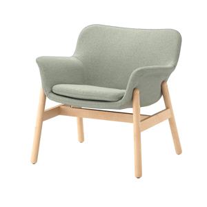 베드보 암체어 안락의자 군나레드 라이트그린
