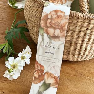 가정의달 종이띠지 어버이날 선물 포장 블러리 카네이션 띠지 30매