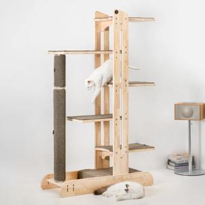 B3 대형 고양이 원목 캣타워 / 캣폴 (꿀잠 세트)