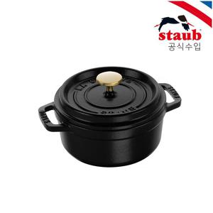 원형 꼬꼬떼 12cm 블랙 ST101225 (꼬깔손잡이 증정)