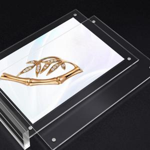자석형 아크릴 POP 스탠드 메뉴판 T자형 A4 가로 세로 안내판 게시판 가격표 쇼케이스