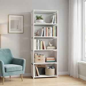책장 수납장 수납 선반 책꽃이 거실 사무실 진열장 파티션 세로형 다용도
