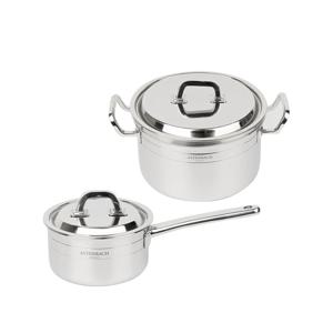 큐라이네 냄비 편수16cm+양수24cm 세트