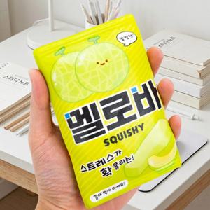 패러디 아이스크림 말랑이 스퀴시 스트레스볼 장난감 치즈빵 감자빵 주물럭 촉감놀이