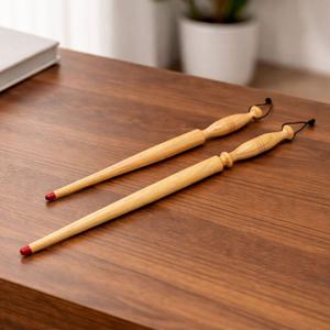 국산 나무 지휘봉 2개 세트 ( 원목 지시봉 다용도 나무스틱 학원 학교 강의 수업도구 )