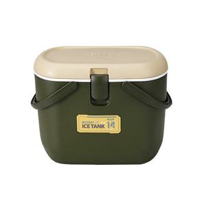 코멕스 아이스탱크 밀리터리그린 아이스박스 캠핑 쿨러박스 14L (+아이스팩)