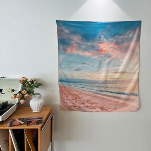 비치 04 / 대형 쉬폰 패브릭 포스터 70x100cm / 3 SIZE