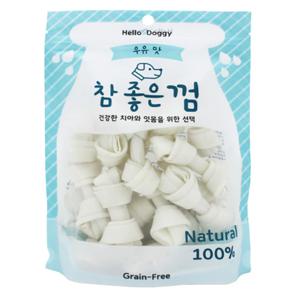 강아지우유껌 애견간식 순수 우유껌 18p