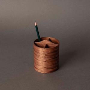 바이림 월넛 셰이커 펜슬 홀더 연필꽂이 펜꽂이