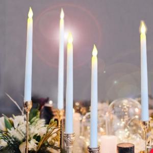 LED 촛불 긴초 캔들 가짜초 양초 테이퍼 건전지 티라이트