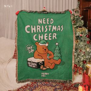 X-mas Bear by ONELIFE 블랭킷