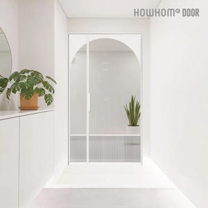 초슬림 양방향 스윙도어 중문시공-비대칭 1050~1500