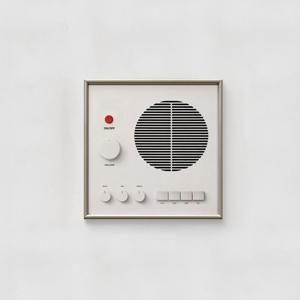 정사각형액자  RADIO