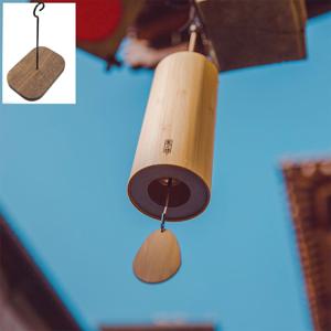 일본풍 대나무 풍경 종 윈드차임 소리 차임벨 개업 집들이선물 출입문 현관문종 도어벨