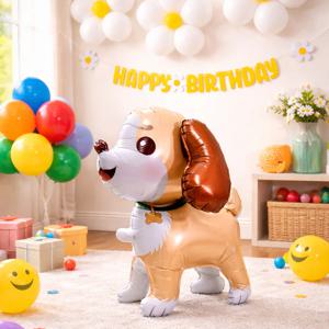 입체 동물 강아지 은박 풍선 동물 장식 소품
