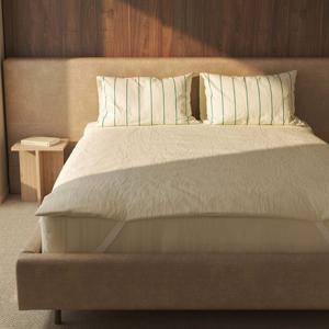 아르베 에어터치 순면 60수 고정밴드 플로팅 양면 무봉제 침대패드 SS/Q/K 7컬러