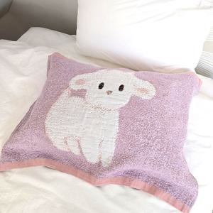 핑크 퍼피 깊은잠 베개수건 베개덮개 베개커버