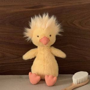 안고자는 귀여운 옐로우 오리 인형 쇼파 등받이 쿠션 베개 바디필로우