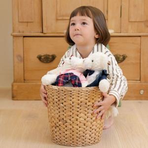 테지움 테디베어 샌디 울트라밍크 아동 상하의 세트