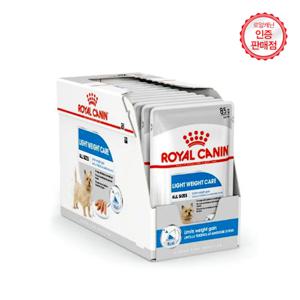 강아지파우치 미니 라이트웨이트케어 85G 12개/체중관리