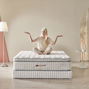 [리퍼] R5000 포켓 독립스프링 침대 매트리스 텐셀 천연양모 호텔 SS/Q/K/LK