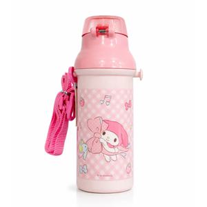 산리오 마이멜로디 키즈 원터치 물병 어린이 캐릭터 소풍 물통
