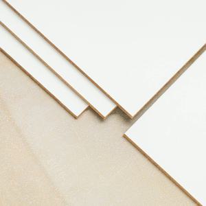 화이트 무광 3T MDF 합판 양면필름코팅 주문제작 재단 100x100
