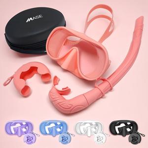 프리다이빙 스노쿨링 마스크 장비 세트