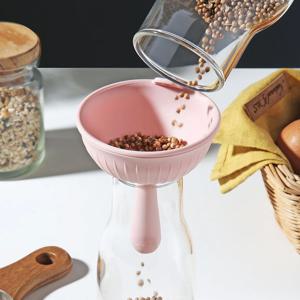 바네 실리콘 접이식 깔때기 4color 자바라 휴대용 캠핑 소분