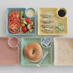 사각 나눔접시 5color 만두접시 소스 접시 간장 종지 그릇 소스볼 찬기