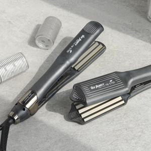 볼륨업 다이렉트 고데기 블랙 YB-5700 긴머리/짧은머리 나이아가라열판 볼륨매직 뿌리볼륨