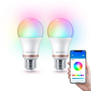 PHILIPS 위즈 컬러 앰비언스 LED 스마트 전구 동작감지 스페이스 센싱 패키지 2EA