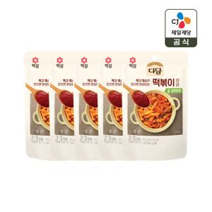 다담 매콤달콤 떡볶이양념 150g*5개
